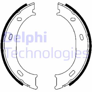 Bremsbackensatz, Feststellbremse Hinterachse Delphi LS1905 Bremsbackensatz, Feststellbremse Hinterachse Delphi LS1905 von Delphi