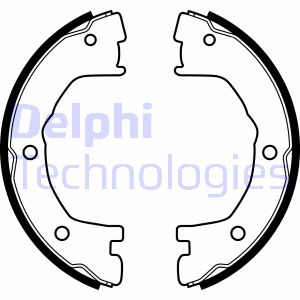 Bremsbackensatz, Feststellbremse Hinterachse Delphi LS1919 von Delphi