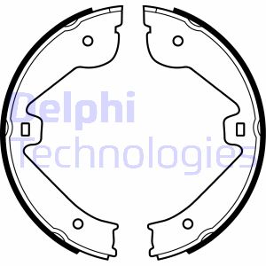 Bremsbackensatz, Feststellbremse Hinterachse Delphi LS1995 von Delphi