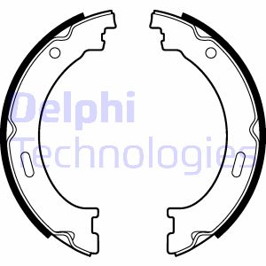 Bremsbackensatz, Feststellbremse Hinterachse Delphi LS2041 von Delphi