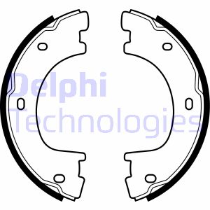 Bremsbackensatz, Feststellbremse Hinterachse Delphi LS2054 von Delphi