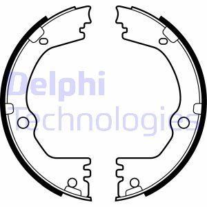 Bremsbackensatz, Feststellbremse Hinterachse Delphi LS2090 von Delphi