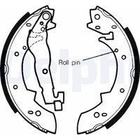 Bremsbackensatz DELPHI LS1233 Bremsbackensatz DELPHI LS1233 von Delphi