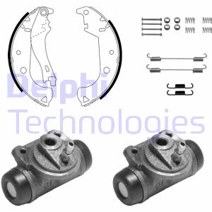 Bremsbackensatz Hinterachse Delphi 1070 Bremsbackensatz Hinterachse Delphi 1070 von Delphi