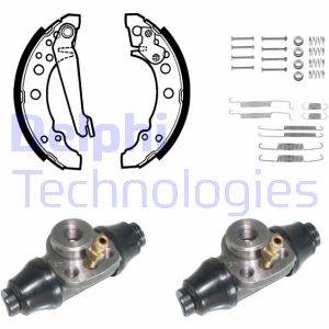 Bremsbackensatz Hinterachse Delphi KP715 Bremsbackensatz Hinterachse Delphi KP715 von Delphi