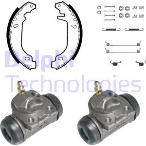 Bremsbackensatz Hinterachse Delphi KP766 Bremsbackensatz Hinterachse Delphi KP766 von Delphi