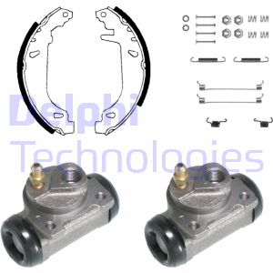 Bremsbackensatz Hinterachse Delphi KP830 Bremsbackensatz Hinterachse Delphi KP830 von Delphi