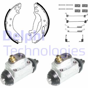 Bremsbackensatz Hinterachse Delphi KP858 Bremsbackensatz Hinterachse Delphi KP858 von Delphi