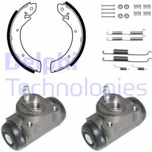 Bremsbackensatz Hinterachse Delphi KP909 Bremsbackensatz Hinterachse Delphi KP909 von Delphi