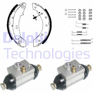 Bremsbackensatz Hinterachse Delphi KP929 Bremsbackensatz Hinterachse Delphi KP929 von Delphi