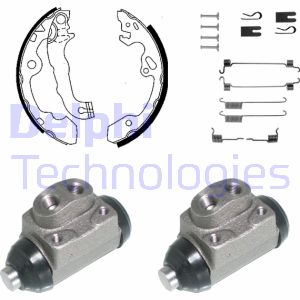 Bremsbackensatz Hinterachse Delphi KP936 Bremsbackensatz Hinterachse Delphi KP936 von Delphi