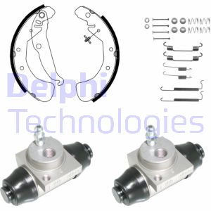 Bremsbackensatz Hinterachse Delphi KP943 Bremsbackensatz Hinterachse Delphi KP943 von Delphi