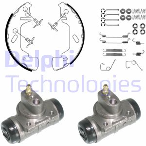 Bremsbackensatz Hinterachse Delphi KP953 Bremsbackensatz Hinterachse Delphi KP953 von Delphi