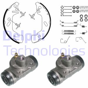 Bremsbackensatz Hinterachse Delphi KP954 Bremsbackensatz Hinterachse Delphi KP954 von Delphi