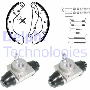 Bremsbackensatz Hinterachse Delphi KP968 Bremsbackensatz Hinterachse Delphi KP968 von Delphi