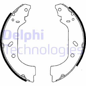 Bremsbackensatz Hinterachse Delphi LS1715 von Delphi