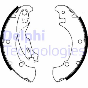 Bremsbackensatz Hinterachse Delphi LS1840 Bremsbackensatz Hinterachse Delphi LS1840 von Delphi