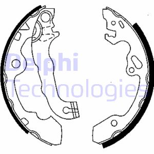 Bremsbackensatz Hinterachse Delphi LS1850 Bremsbackensatz Hinterachse Delphi LS1850 von Delphi
