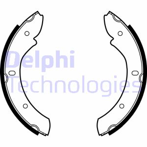 Bremsbackensatz Hinterachse Delphi LS1866 Bremsbackensatz Hinterachse Delphi LS1866 von Delphi