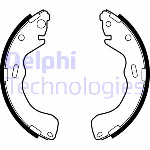 Bremsbackensatz Hinterachse Delphi LS1879 von Delphi