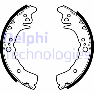 Bremsbackensatz Hinterachse Delphi LS1943 von Delphi
