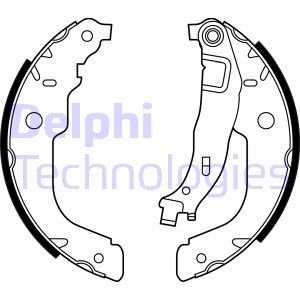 Bremsbackensatz Hinterachse Delphi LS2000 Bremsbackensatz Hinterachse Delphi LS2000 von Delphi