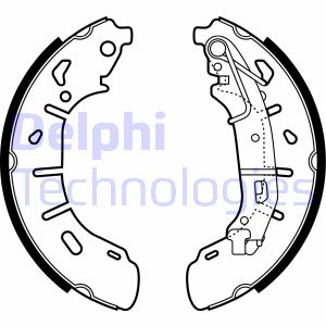 Bremsbackensatz Hinterachse Delphi LS2050 von Delphi