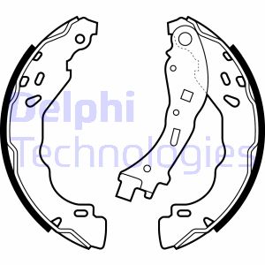 Bremsbackensatz Hinterachse Delphi LS2065 von Delphi