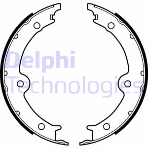 Bremsbackensatz Hinterachse Delphi LS2131 von Delphi