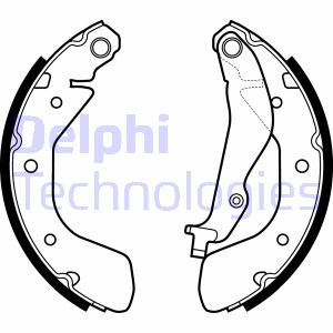Bremsbackensatz Hinterachse Delphi LS2134 Bremsbackensatz Hinterachse Delphi LS2134 von Delphi