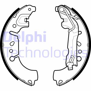 Bremsbackensatz Hinterachse Delphi LS2135 von Delphi