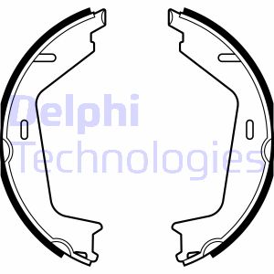 Bremsbackensatz Hinterachse Delphi LS2144 von Delphi