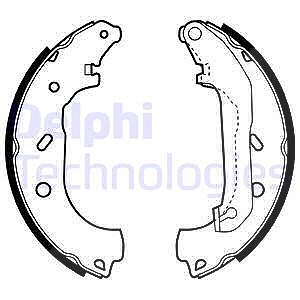 Delphi Bremsbackensatz [Hersteller-Nr. LS1940] für Ford von Delphi