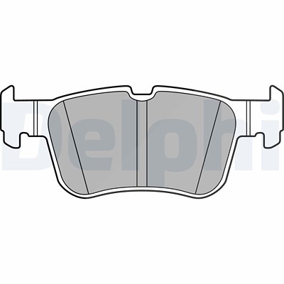 Delphi Bremsbeläge hinten (Satz) [Hersteller-Nr. LP3151] für Ford, Ford Usa von Delphi