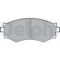 Bremsbelagsatz DELPHI LP1228, Vorne von Delphi