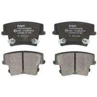 Bremsbelagsatz DELPHI LP2035, Hinten Bremsbelagsatz DELPHI LP2035, Hinten von Delphi