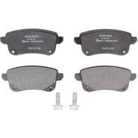 Bremsbelagsatz DELPHI LP3140, Hinten Bremsbelagsatz DELPHI LP3140, Hinten von Delphi