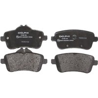 Bremsbelagsatz DELPHI LP3159, Hinten Bremsbelagsatz DELPHI LP3159, Hinten von Delphi