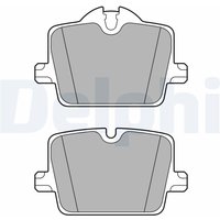 Bremsbelagsatz DELPHI LP3605, Hinten Bremsbelagsatz DELPHI LP3605, Hinten von Delphi
