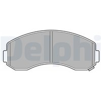 Bremsbelagsatz DELPHI LP3616, Vorne von Delphi
