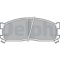 Bremsbelagsatz DELPHI LP530, Vorne Bremsbelagsatz DELPHI LP530, Vorne von Delphi