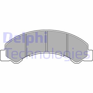Bremsbelagsatz, Scheibenbremse Delphi LP2769 von Delphi