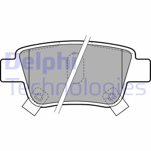 Bremsbelagsatz, Scheibenbremse Hinterachse Delphi LP1785 Bremsbelagsatz, Scheibenbremse Hinterachse Delphi LP1785 von Delphi