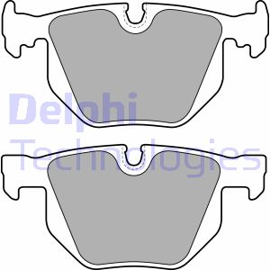 Bremsbelagsatz, Scheibenbremse Hinterachse Delphi LP1834 Bremsbelagsatz, Scheibenbremse Hinterachse Delphi LP1834 von Delphi