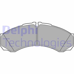 Bremsbelagsatz, Scheibenbremse Hinterachse Delphi LP3190 Bremsbelagsatz, Scheibenbremse Hinterachse Delphi LP3190 von Delphi