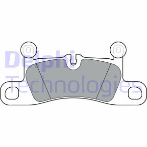 Bremsbelagsatz, Scheibenbremse Hinterachse Delphi LP3298 Bremsbelagsatz, Scheibenbremse Hinterachse Delphi LP3298 von Delphi