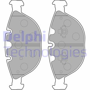 Bremsbelagsatz, Scheibenbremse Vorderachse Delphi LP1798 Bremsbelagsatz, Scheibenbremse Vorderachse Delphi LP1798 von Delphi