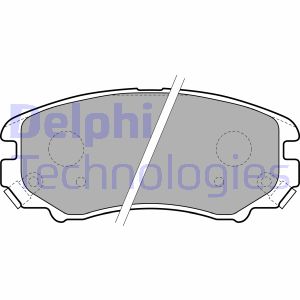 Bremsbelagsatz, Scheibenbremse Vorderachse Delphi LP1902 Bremsbelagsatz, Scheibenbremse Vorderachse Delphi LP1902 von Delphi
