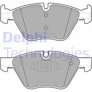 Bremsbelagsatz, Scheibenbremse Vorderachse Delphi LP1960 Bremsbelagsatz, Scheibenbremse Vorderachse Delphi LP1960 von Delphi