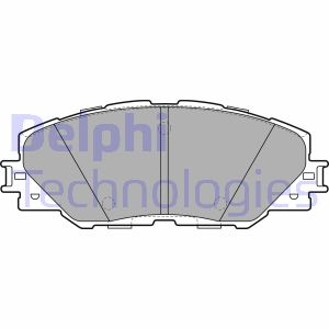 Bremsbelagsatz, Scheibenbremse Vorderachse Delphi LP2003 Bremsbelagsatz, Scheibenbremse Vorderachse Delphi LP2003 von Delphi
